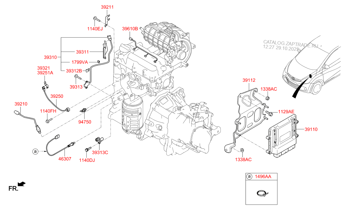 Electronic Control Hyundai Eon 11 India Plant Mes 2011 2017