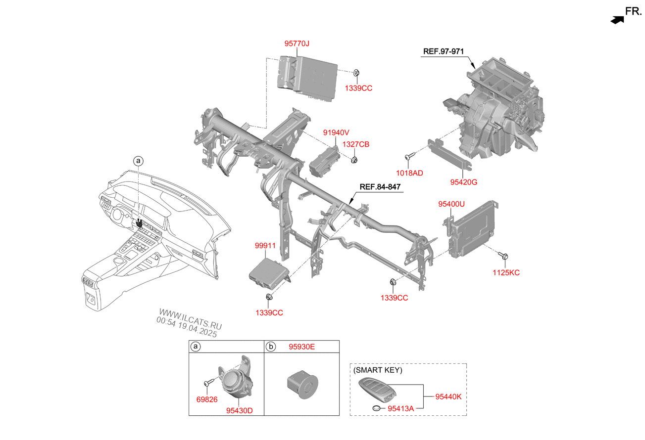 Relay Module Hyundai Nexo 18 2018 Wagon 5dr 5p Motor 113kw Electric Electric Hydrogen Hydrogen Decelerator