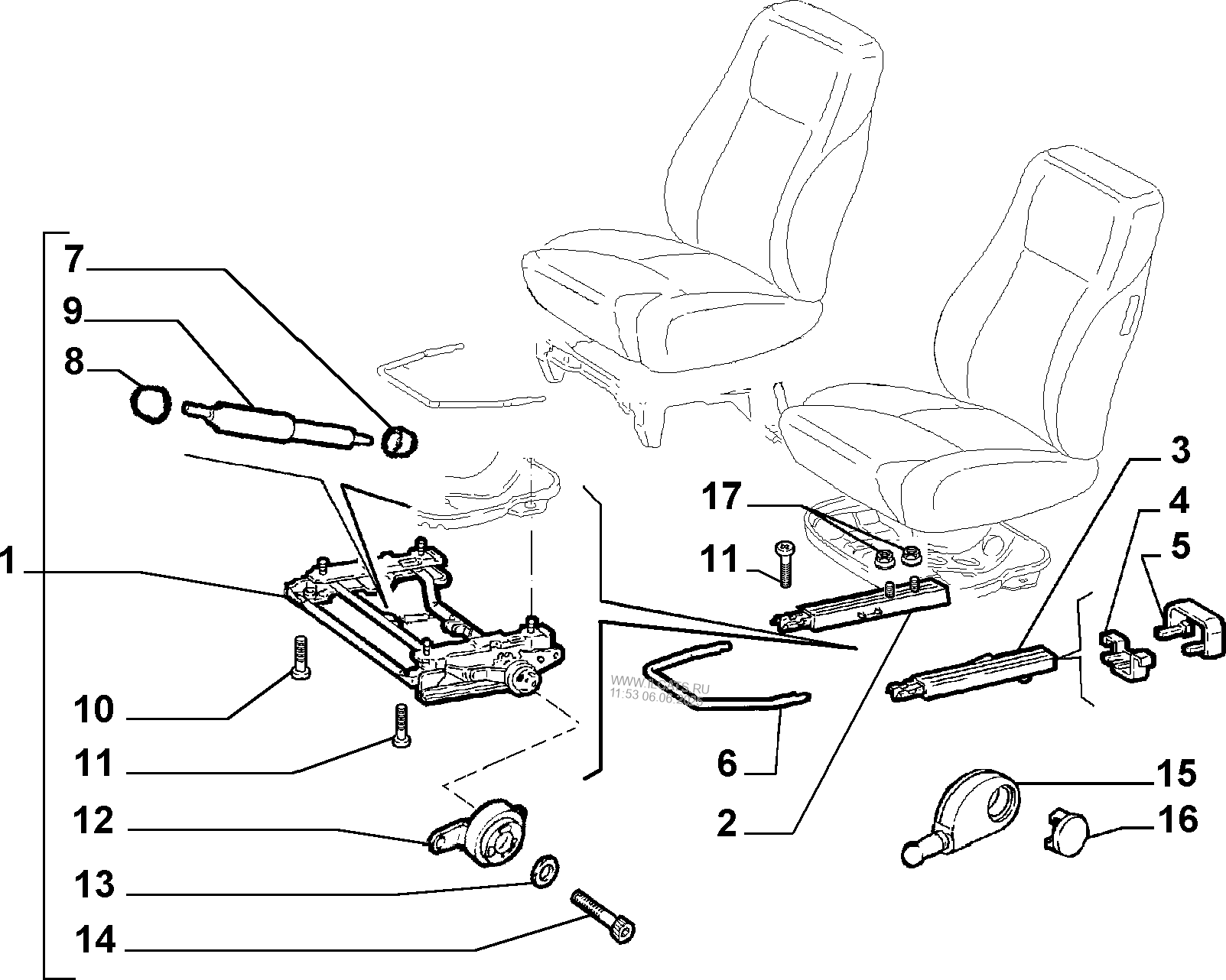 Как снять заднее сиденье на альфа ромео 159 - 88 фото