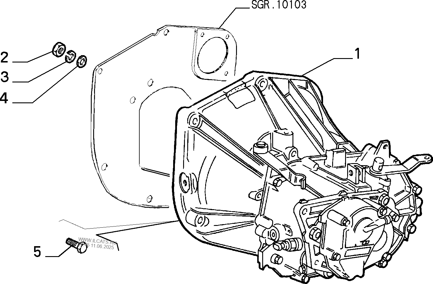 Коробка альфа 110 схема