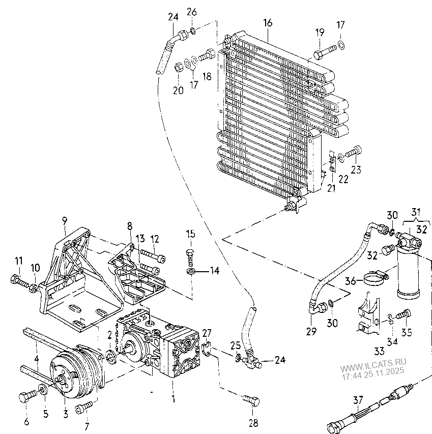 конденсатор климатической установки. принцип работы системы кондиционирования автомобиля схема. конденсатор климатической установки. 6 радиатор кондиционера. циркуляция хладагента климат контроля на q7 дизель.