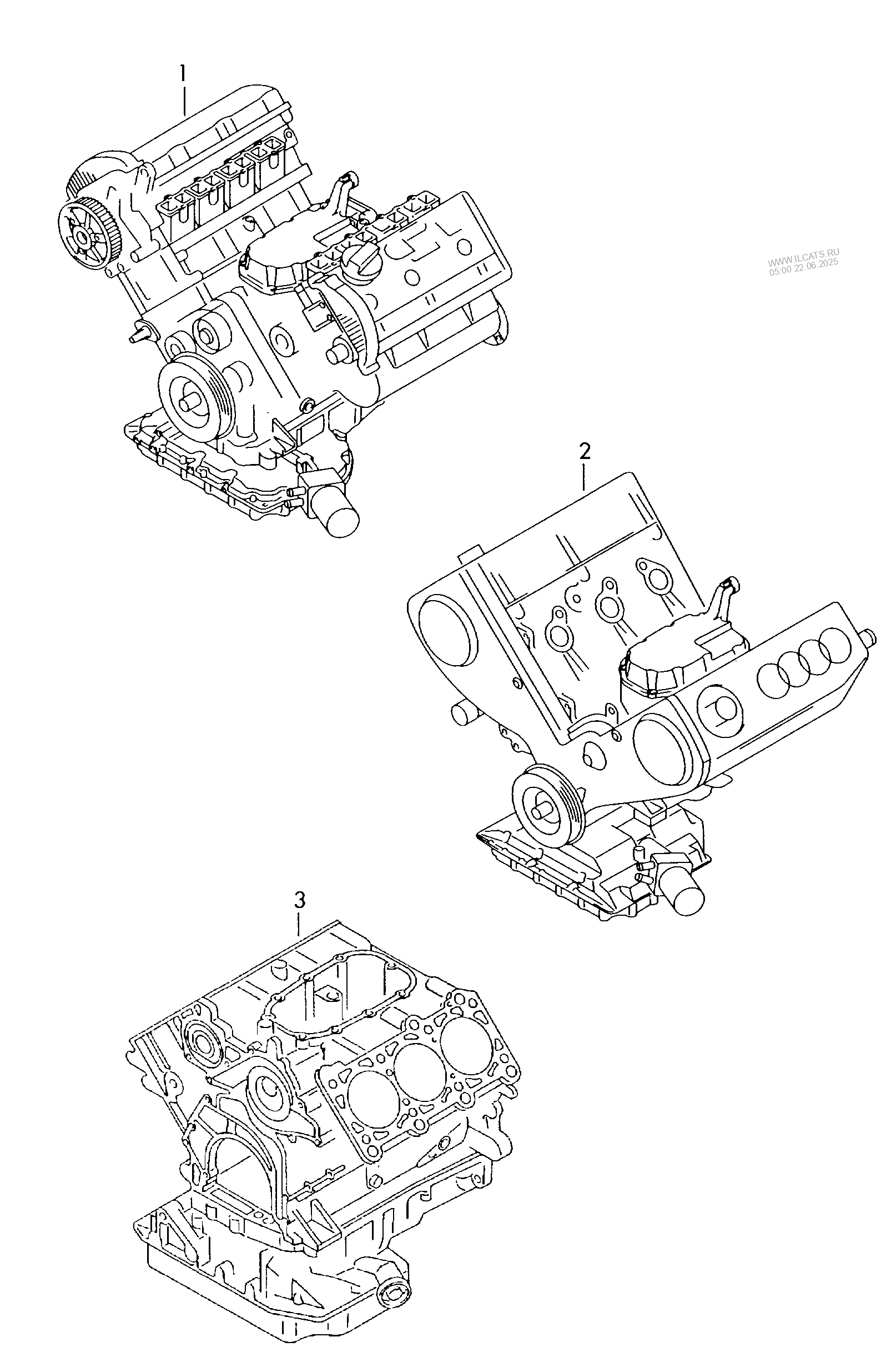 Base Engine Audi Q5 9855