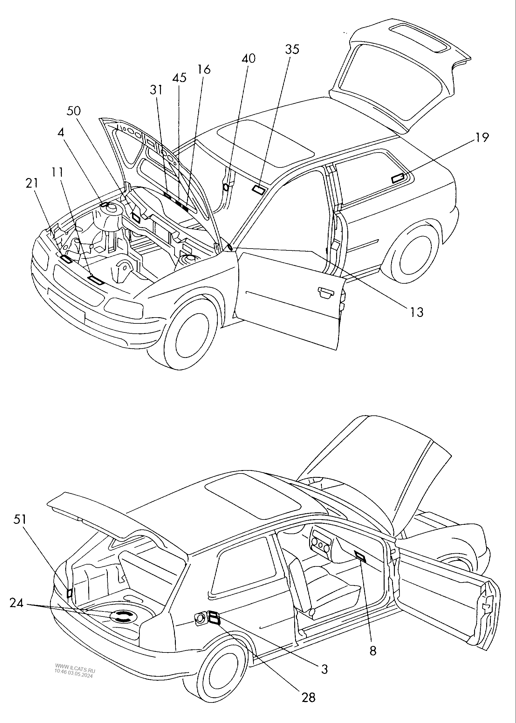 Audi A3 Engine Parts Diagram