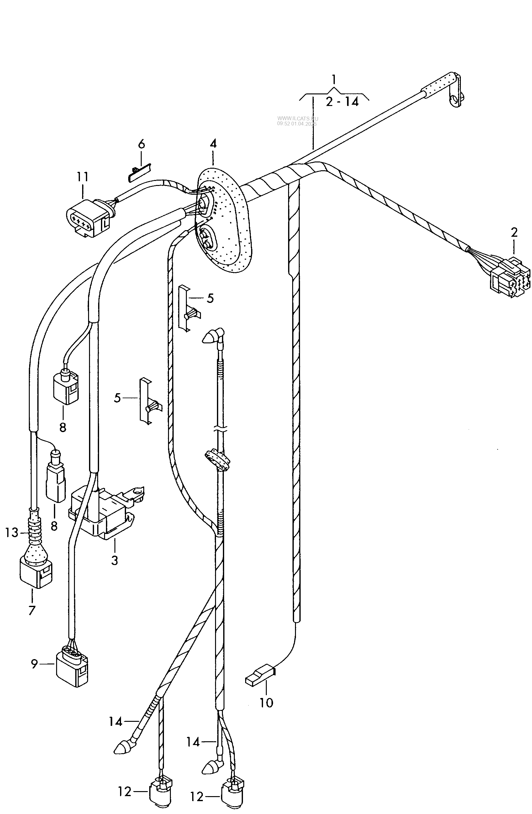 Audi Wiper Motor Wiring - Wiring Diagram Schema