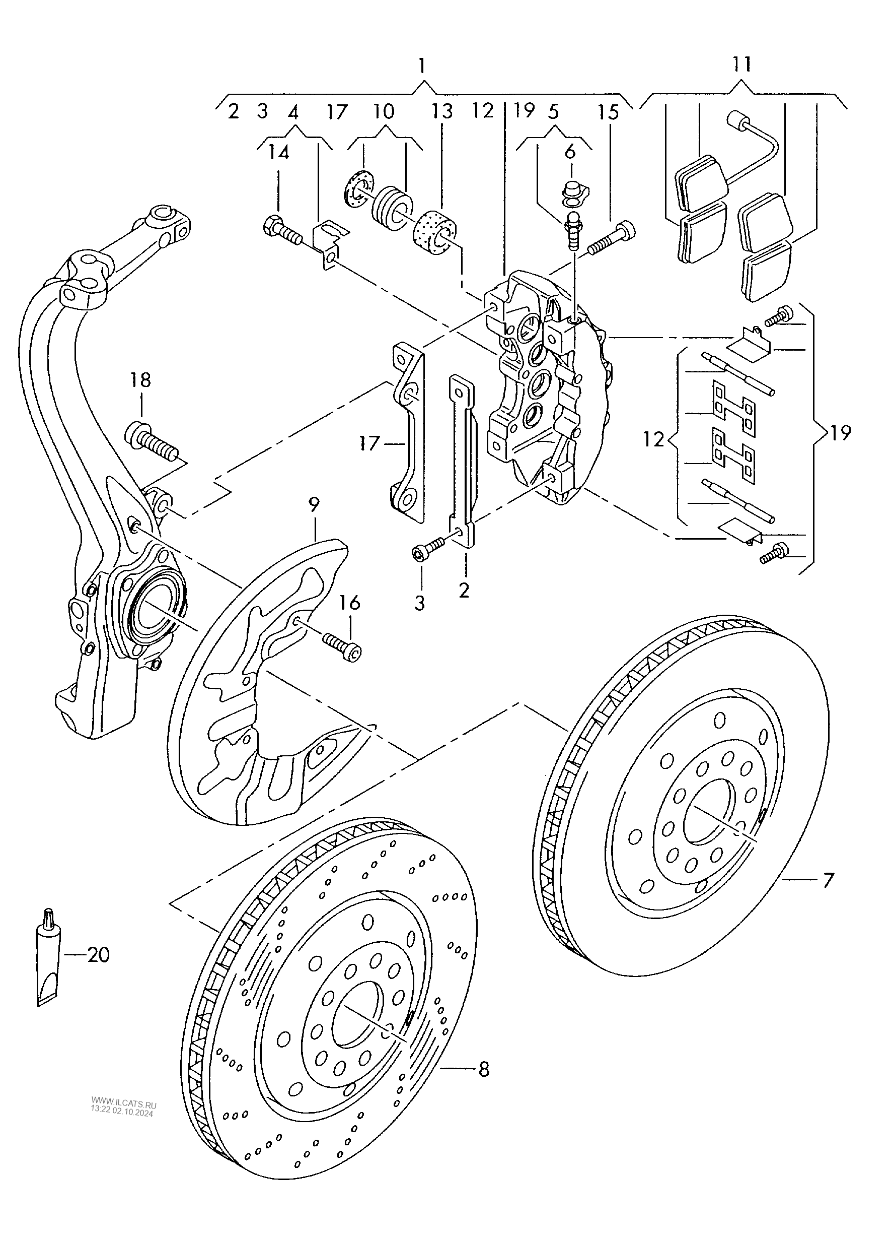 fixed-calliper-brake-brake-disc-vented-audi-rs4-avant-qu