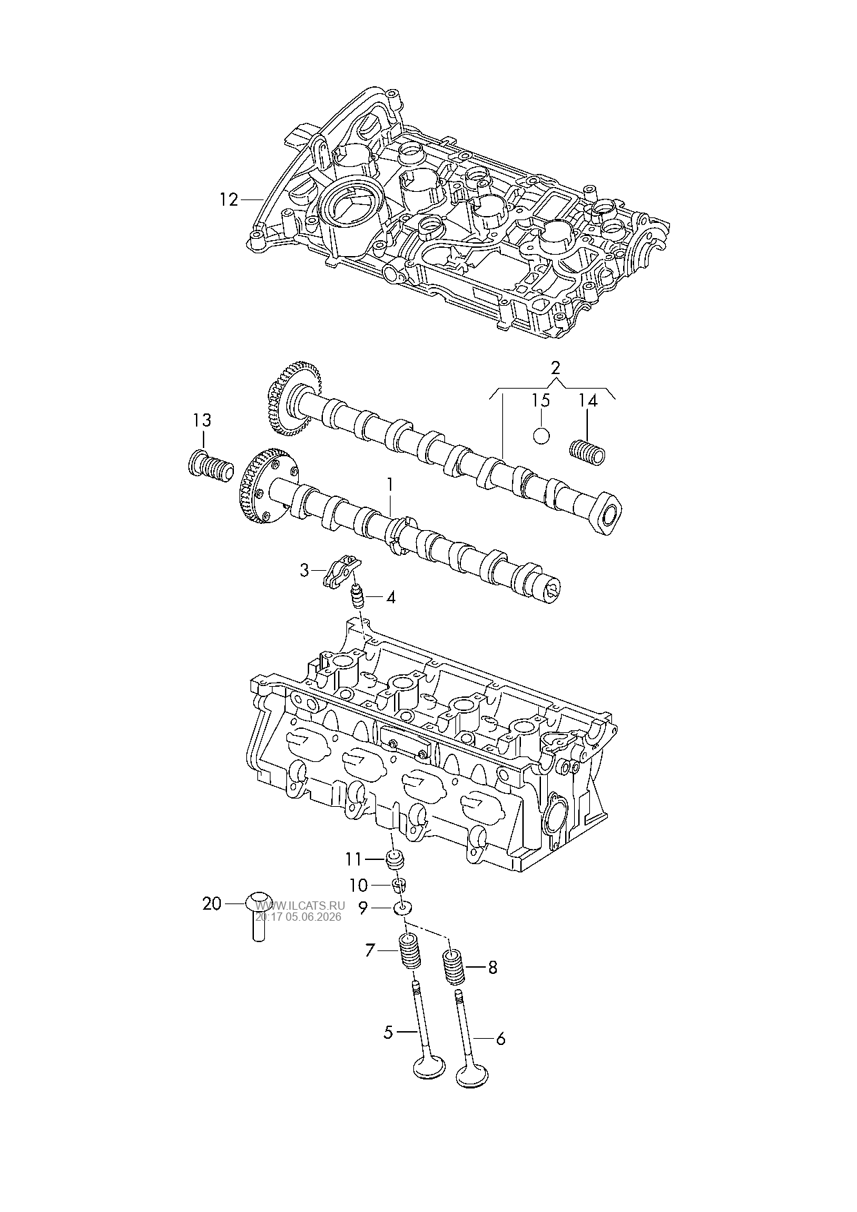 Coolant Cooling System AUDI TT TTS COUPE ROADSTER