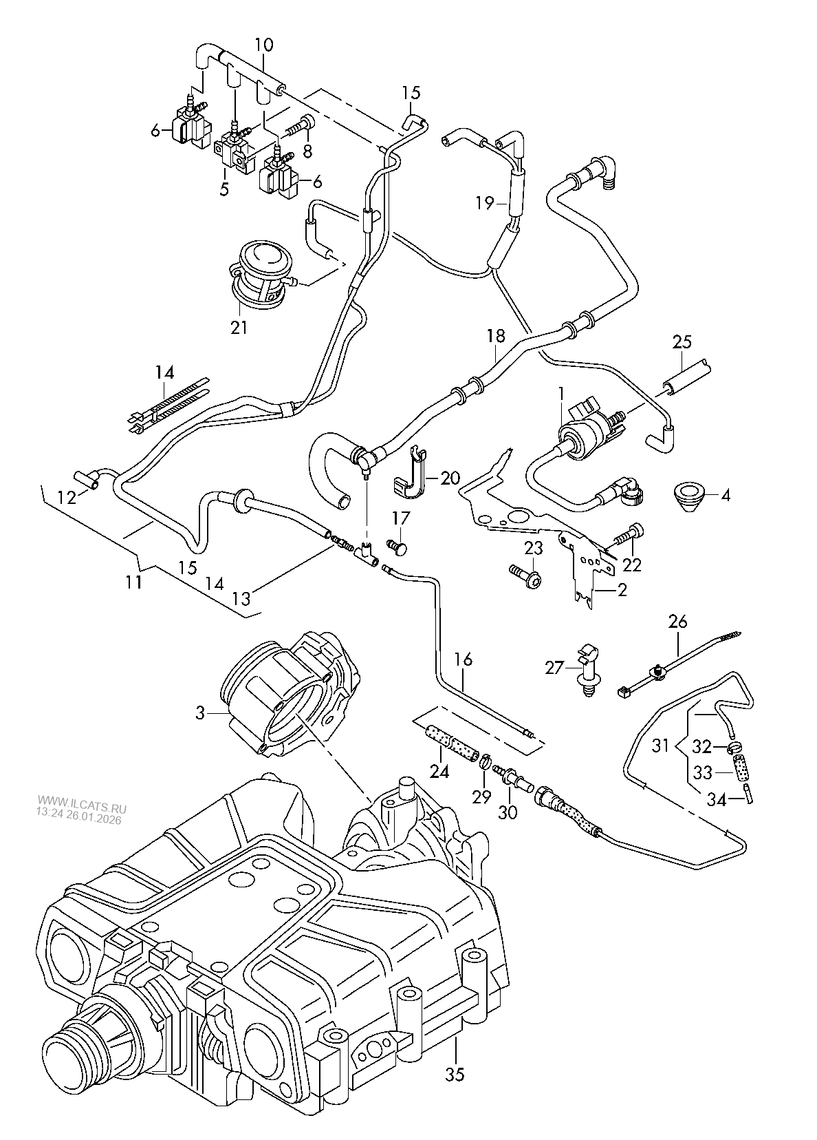 Diagram Of Audi A4 Compressor Valve In Aud Manifold Manuals