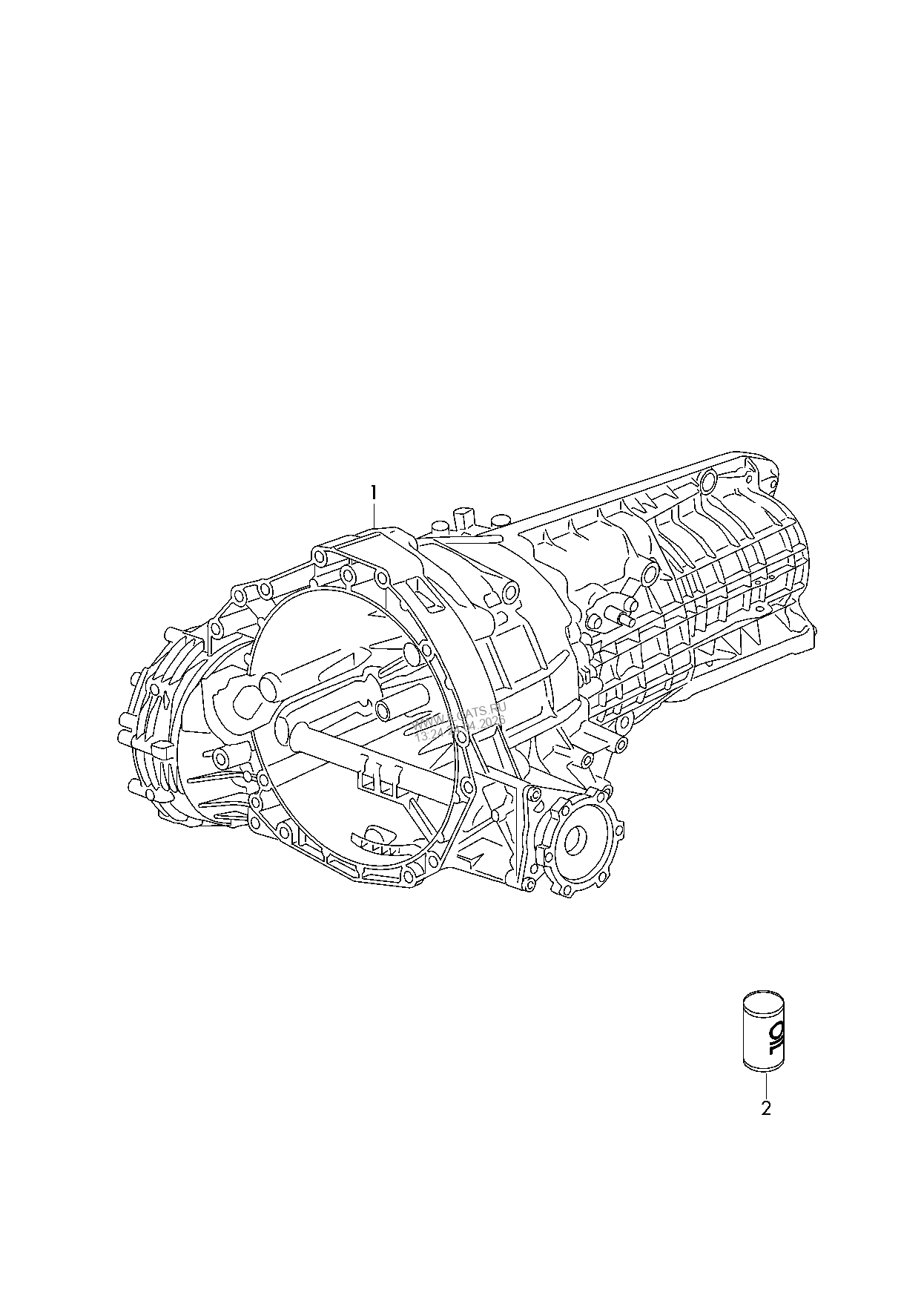 6speed manual transmission AUDI A5/S5 CABRIOLET