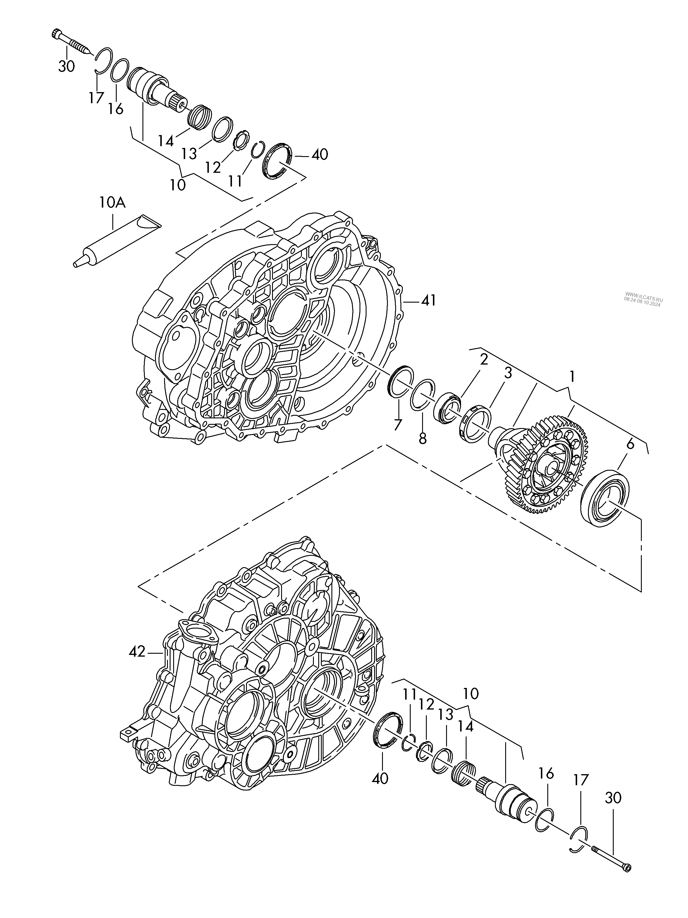 differential-stub-shaft-6-speed-manual-transmission-audi-q3