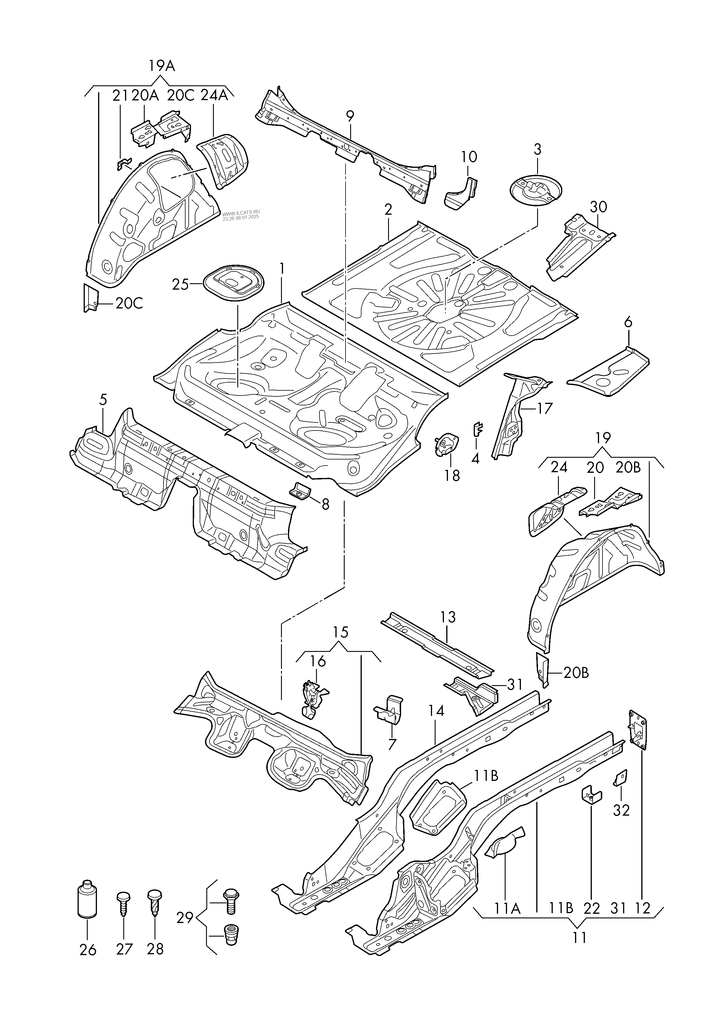 Audi A3 Spare Parts Diagram | Reviewmotors.co