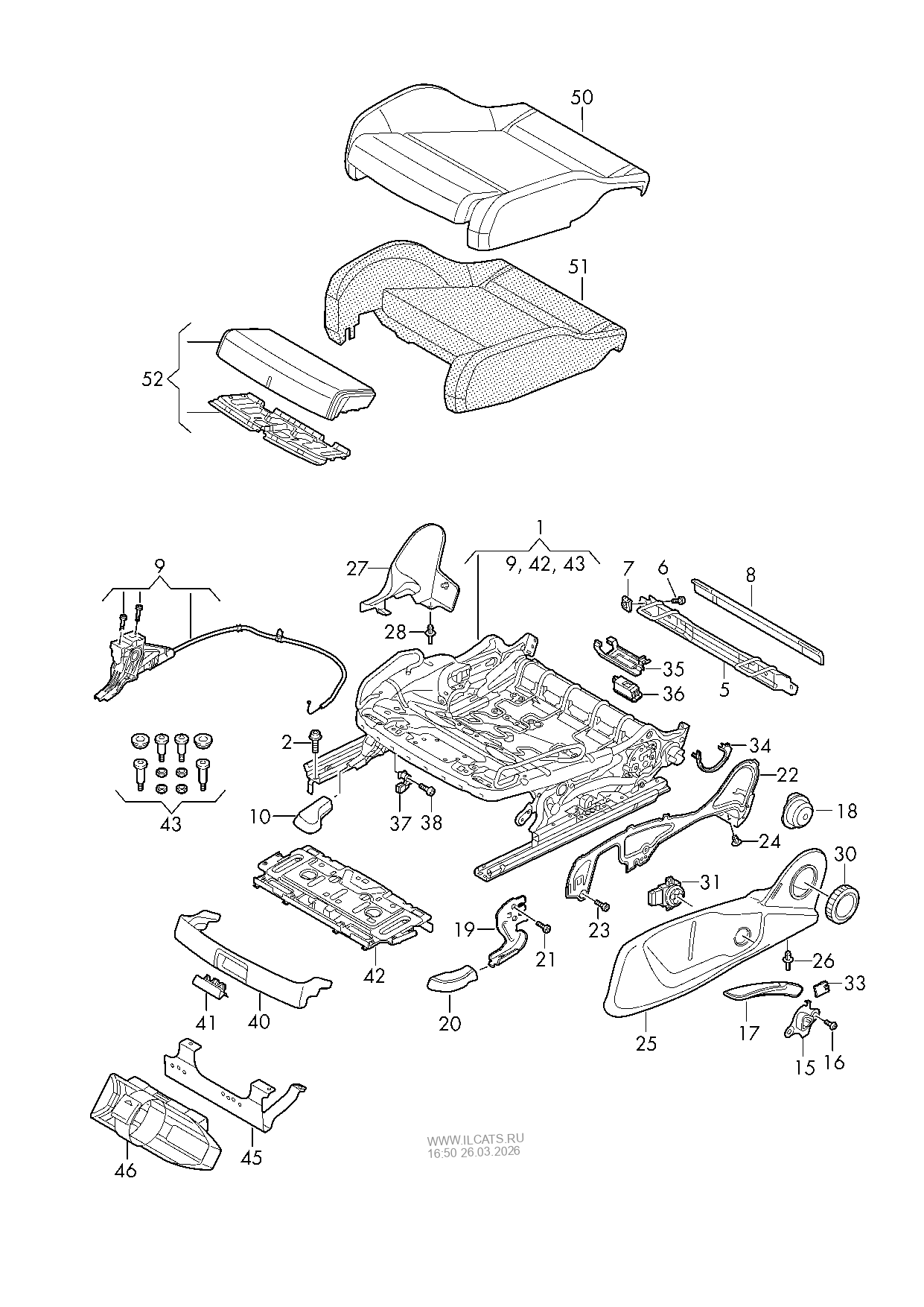 Жидкостное охлаждение AUDI