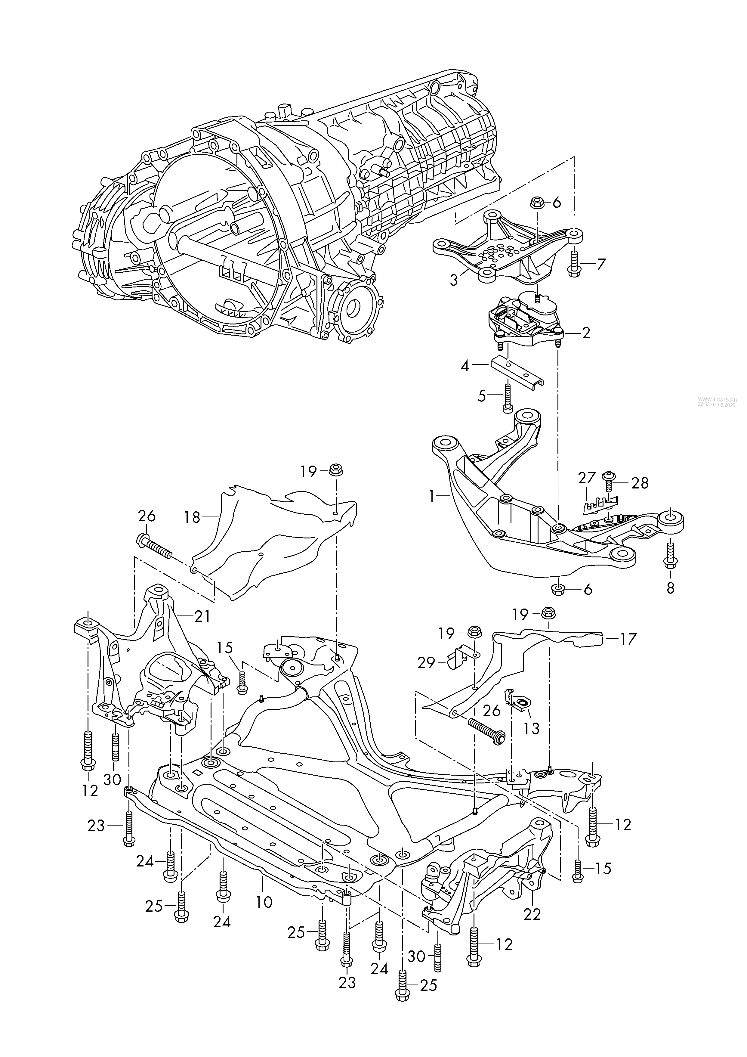 Audi B5 S4 Parts Diagram 