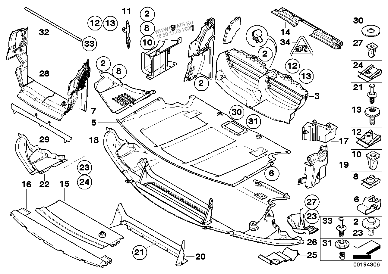 Vozduhovod Bmw 5 E61 Levyj Rul Transmissiya Neutral Katalizator Kat