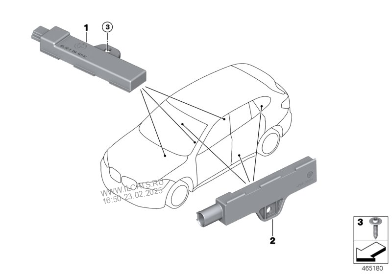 Detali Antenny Komfortnogo Dostupa Bmw X1 F48