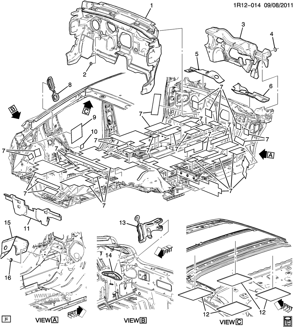 Chevrolet детали