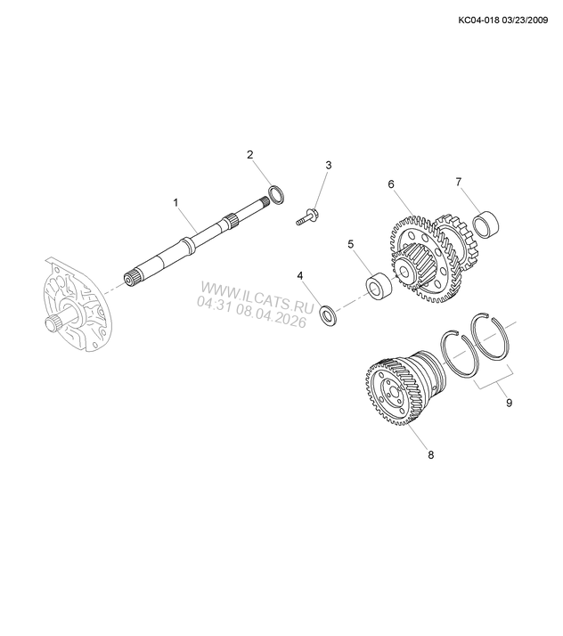 Схема акпп шевроле спарк - фото