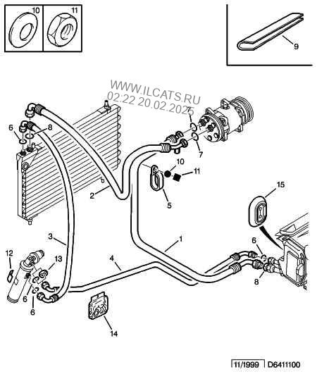 Air Conditioner Circuit Citroen Bx 5 Door Saloon 1 9 D