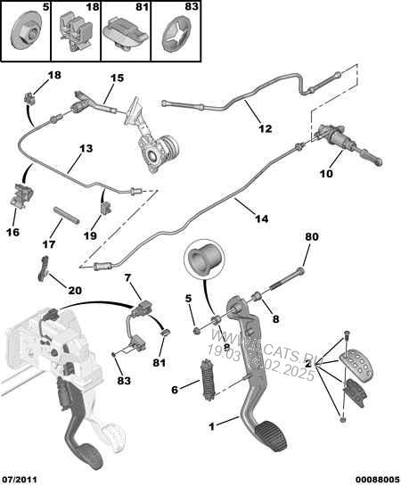 Clutch Control Master Cylinder Citroen C4 B7 M1 N1 Mixed Body Types 2 0 Hdi Dwcted4 Dtr