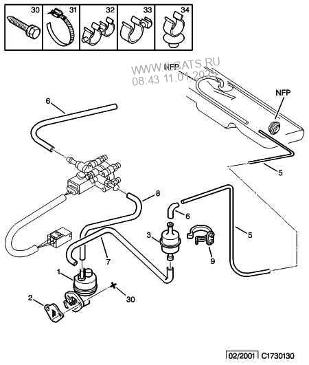 fuel filter fix pipes CITROEN AX 5 door saloon 1.1 i