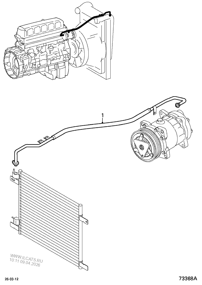 W.scr.wash/wipe unit DAF FASCF75