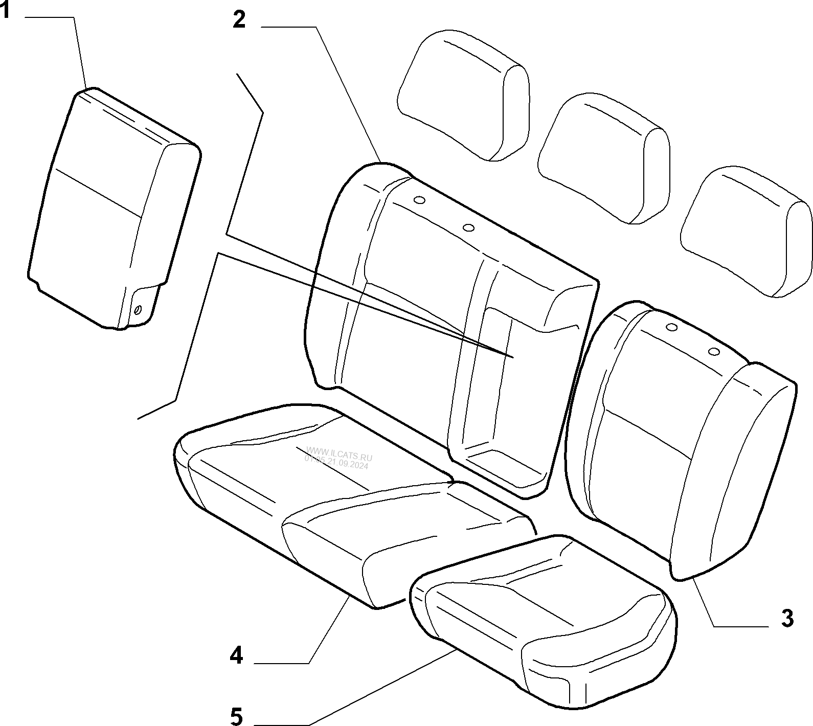 Rear seats перевод