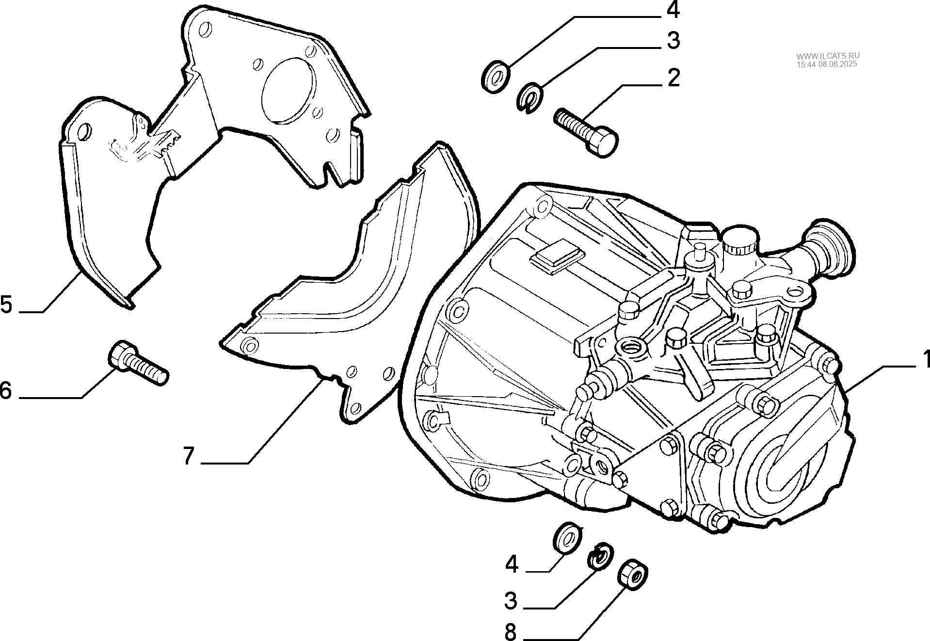 Фиат дукато схема коробки - 94 фото