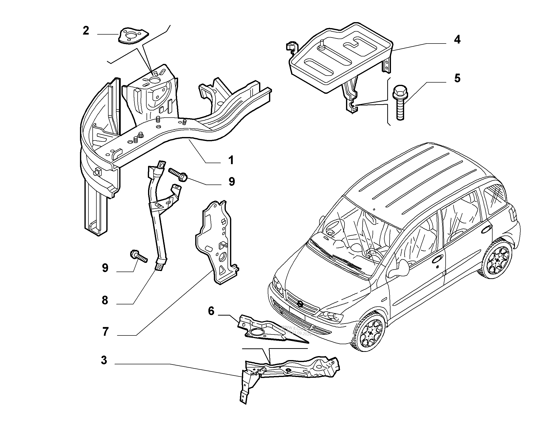 Схема предохранителей fiat ulysse