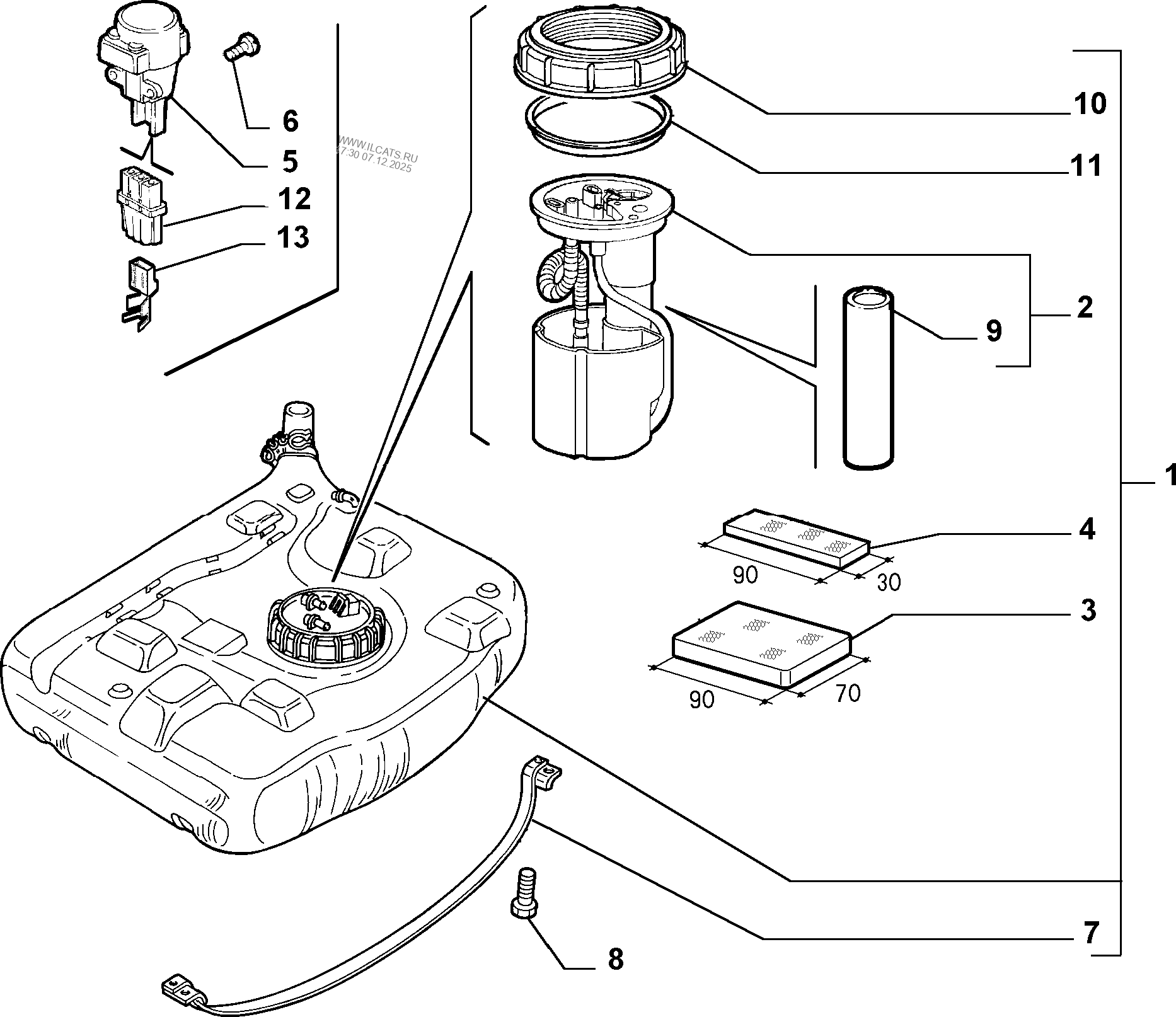Бензобак фиат альбеа 1. Бак фиат альбеа 1. Лючок бензобака фиат пунто 176. 4 артикул. Фиат пунто 2 топливная система.