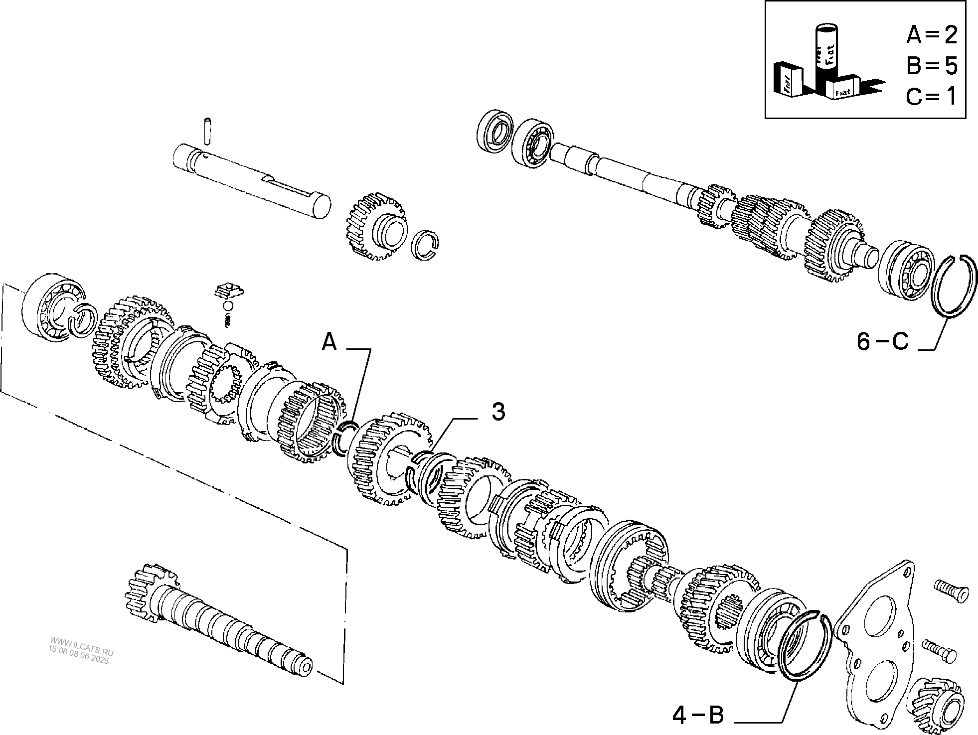 Фиат дукато схема коробки - 94 фото