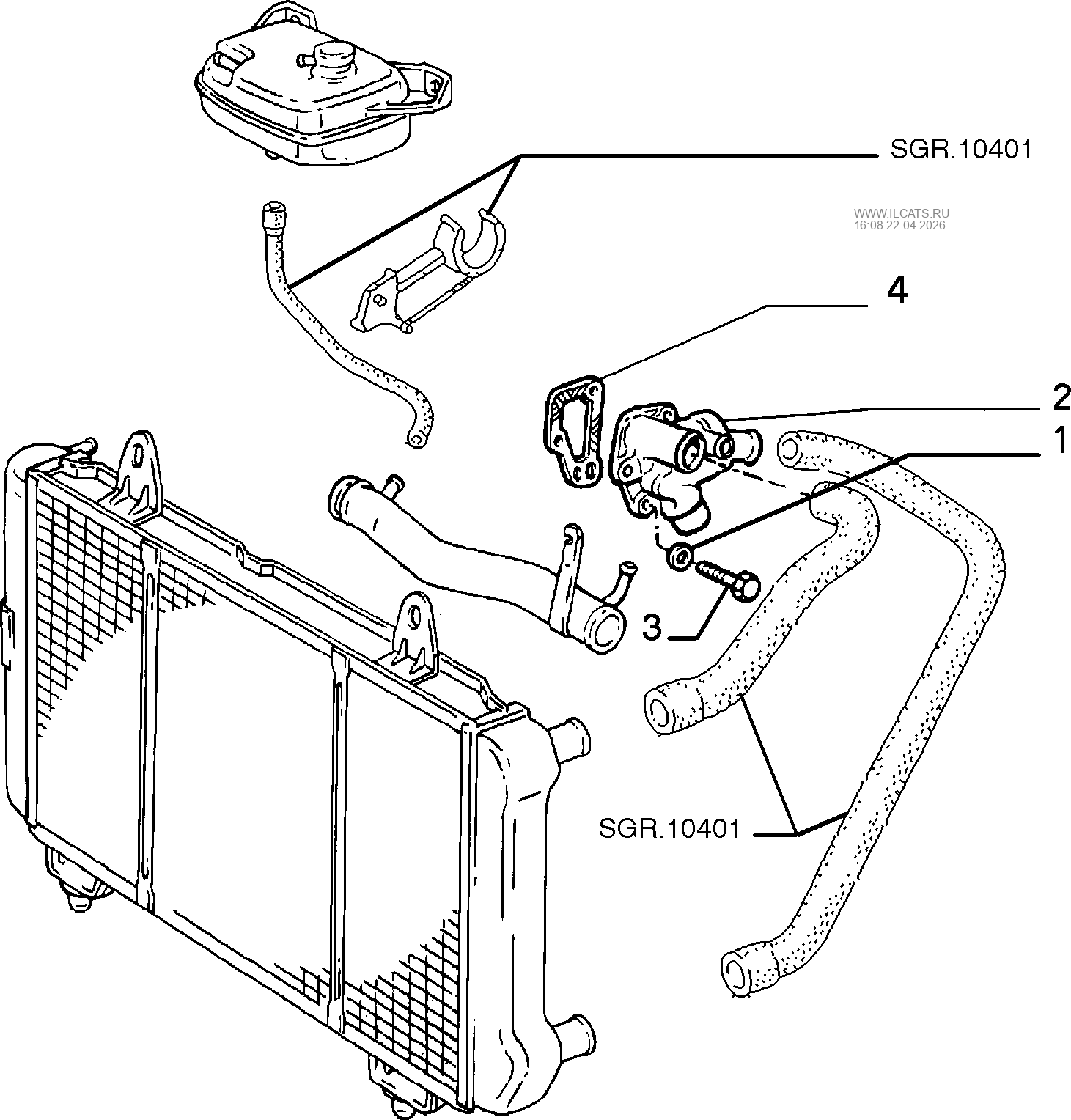 Патрубок обратки системы охлаждения фиат альбеа - 81 фото