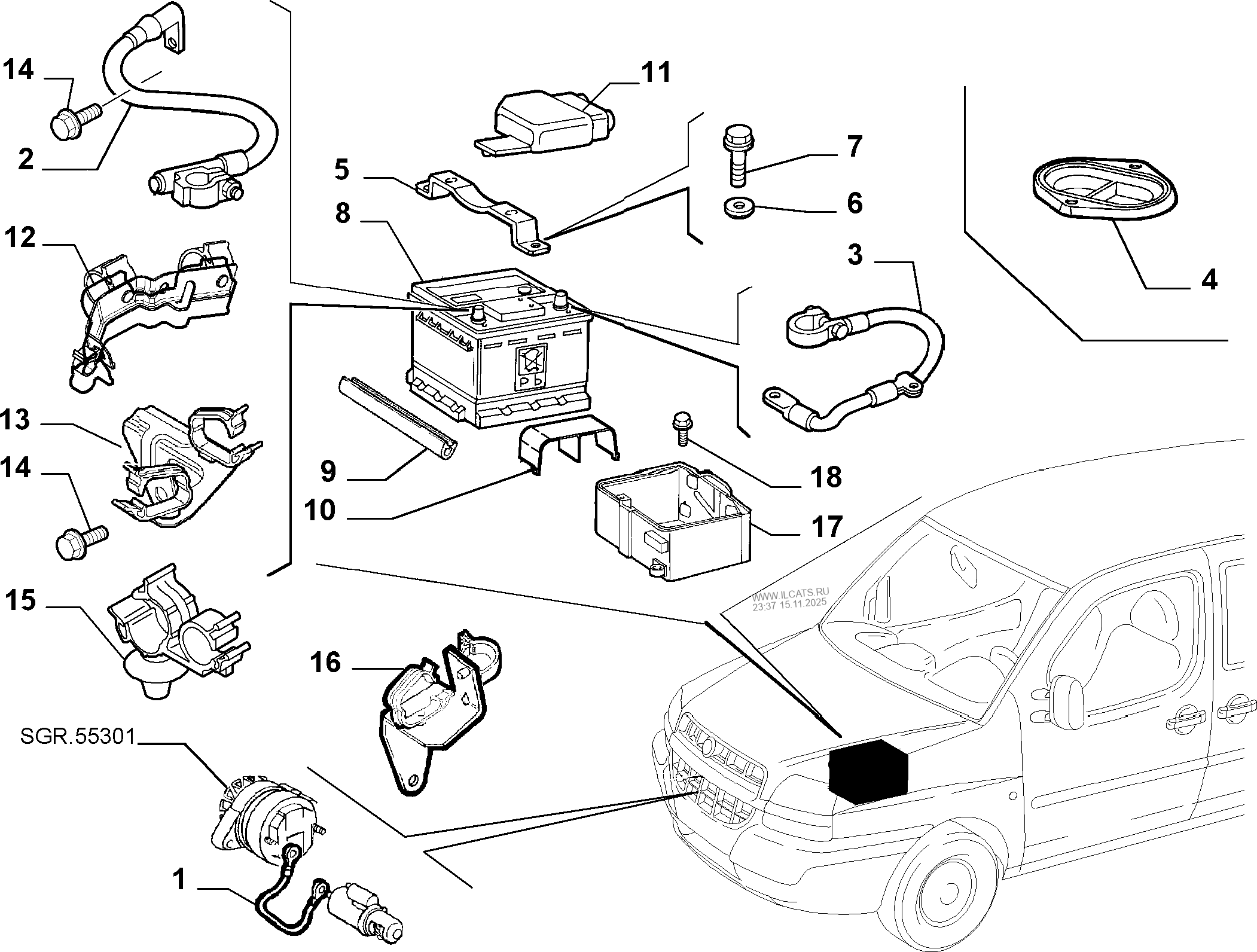 Фиат добло схема печки - фото