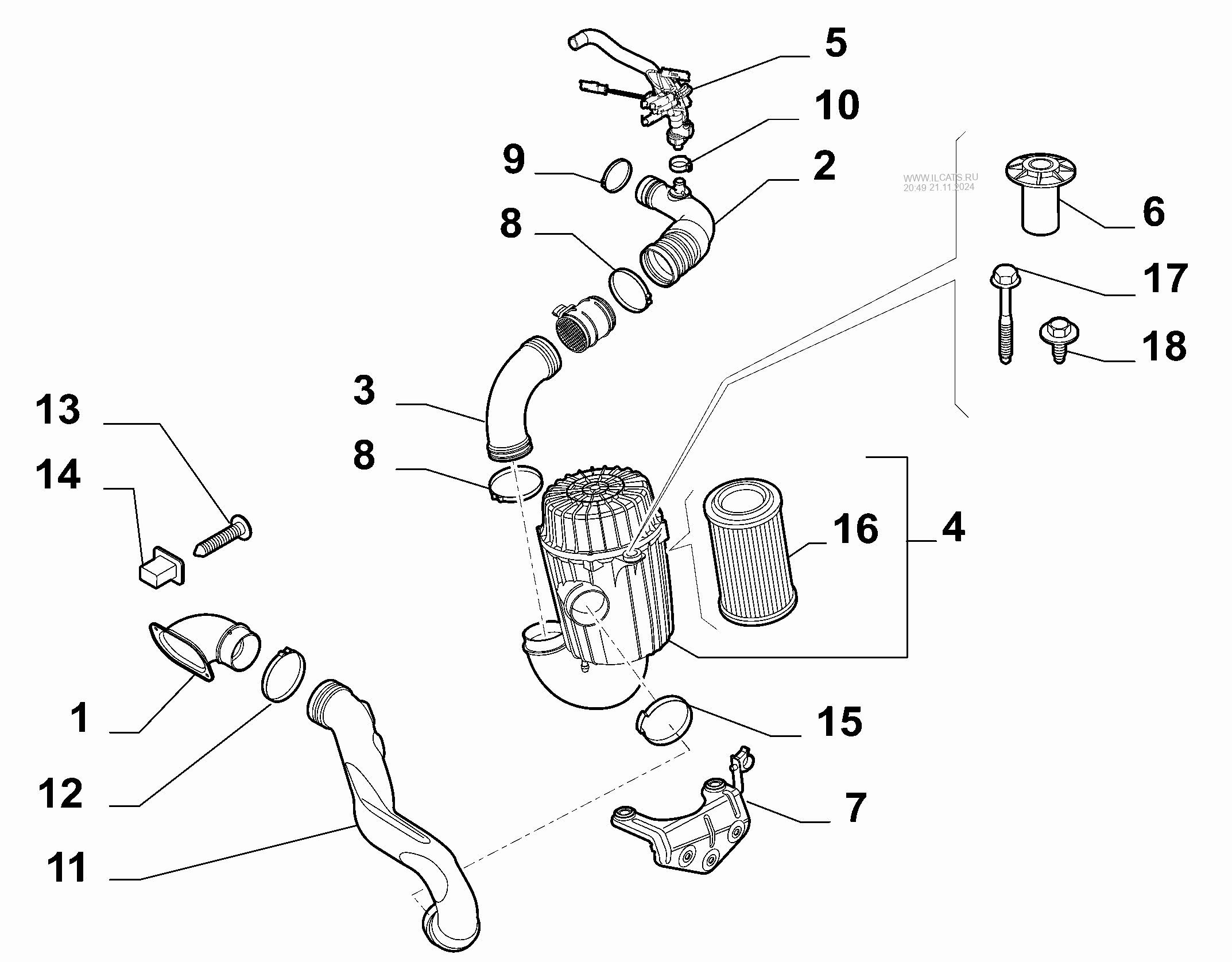 Фильтра фиат дукато 2.3