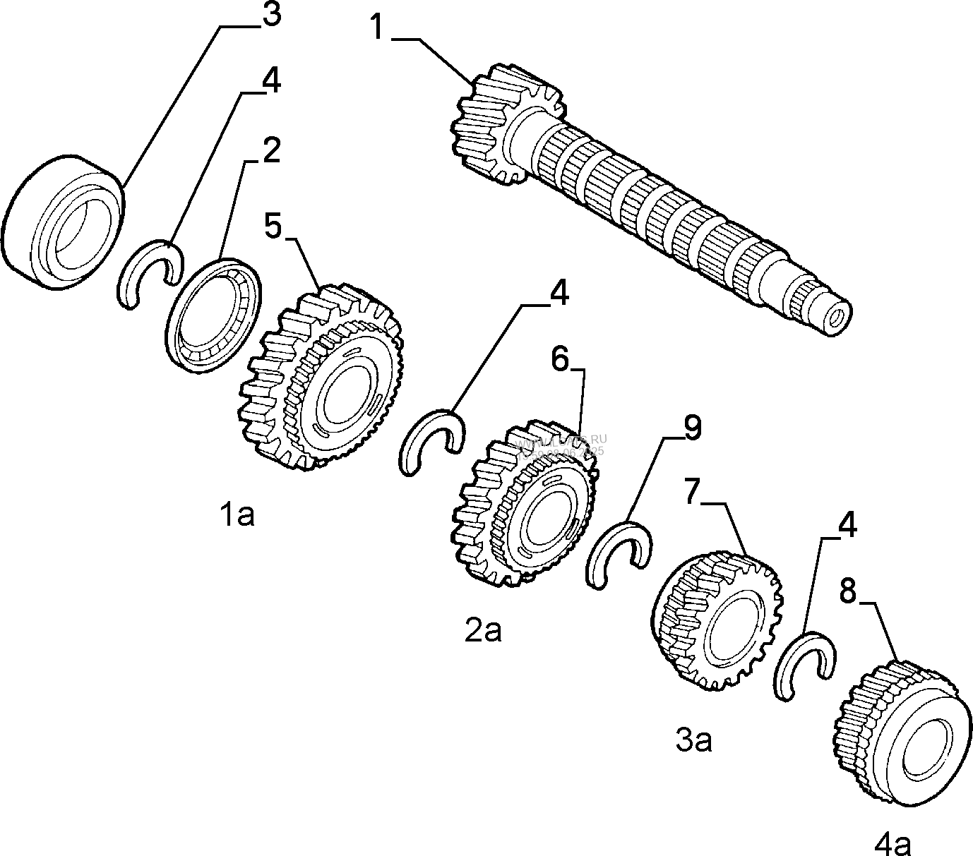 Фиат дукато схема коробки - 94 фото