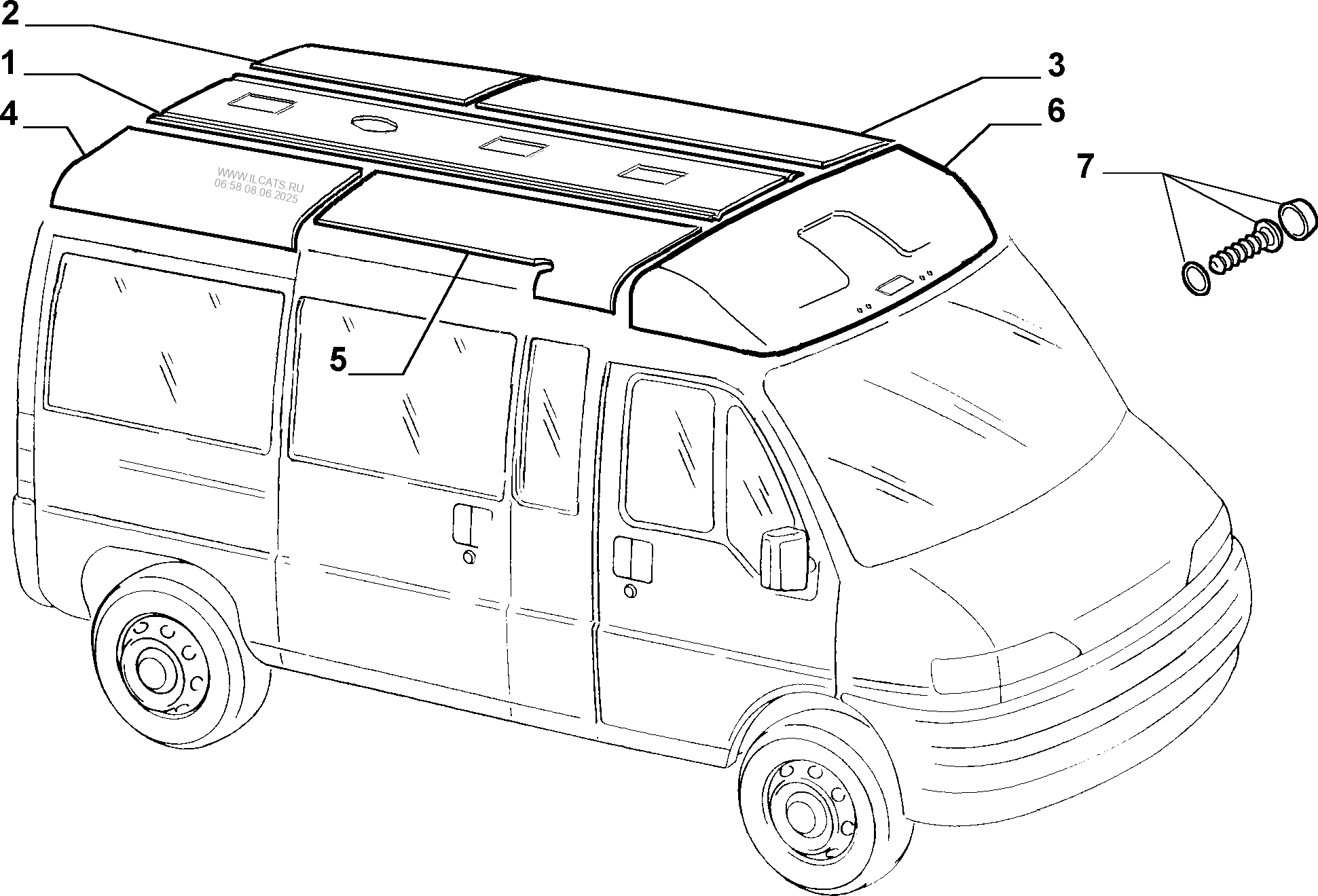 Ducato 244 схема предохранителей