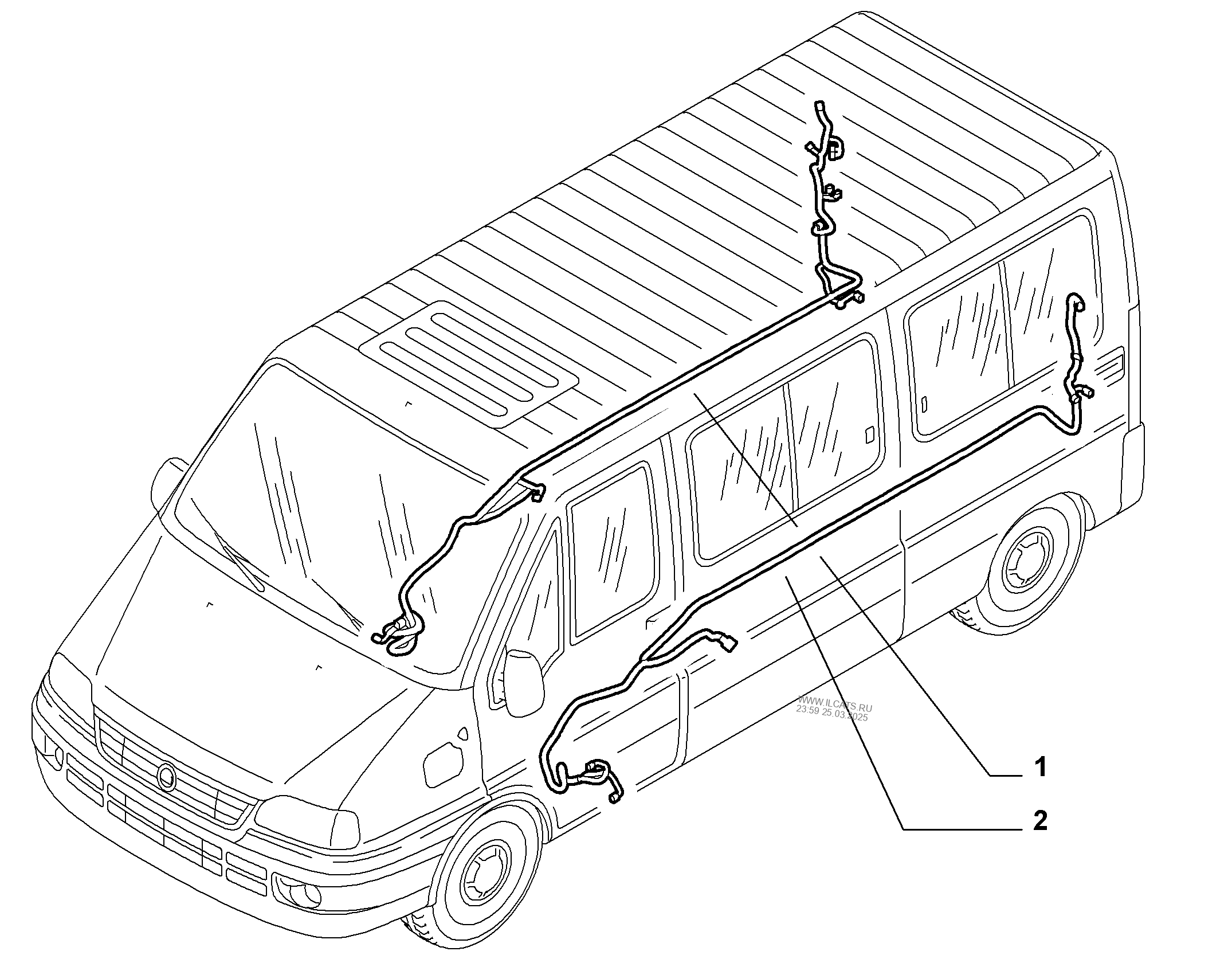 Проводка подкапотная 1359351080 Ducato RUS купить автотовары с быстрой доставкой