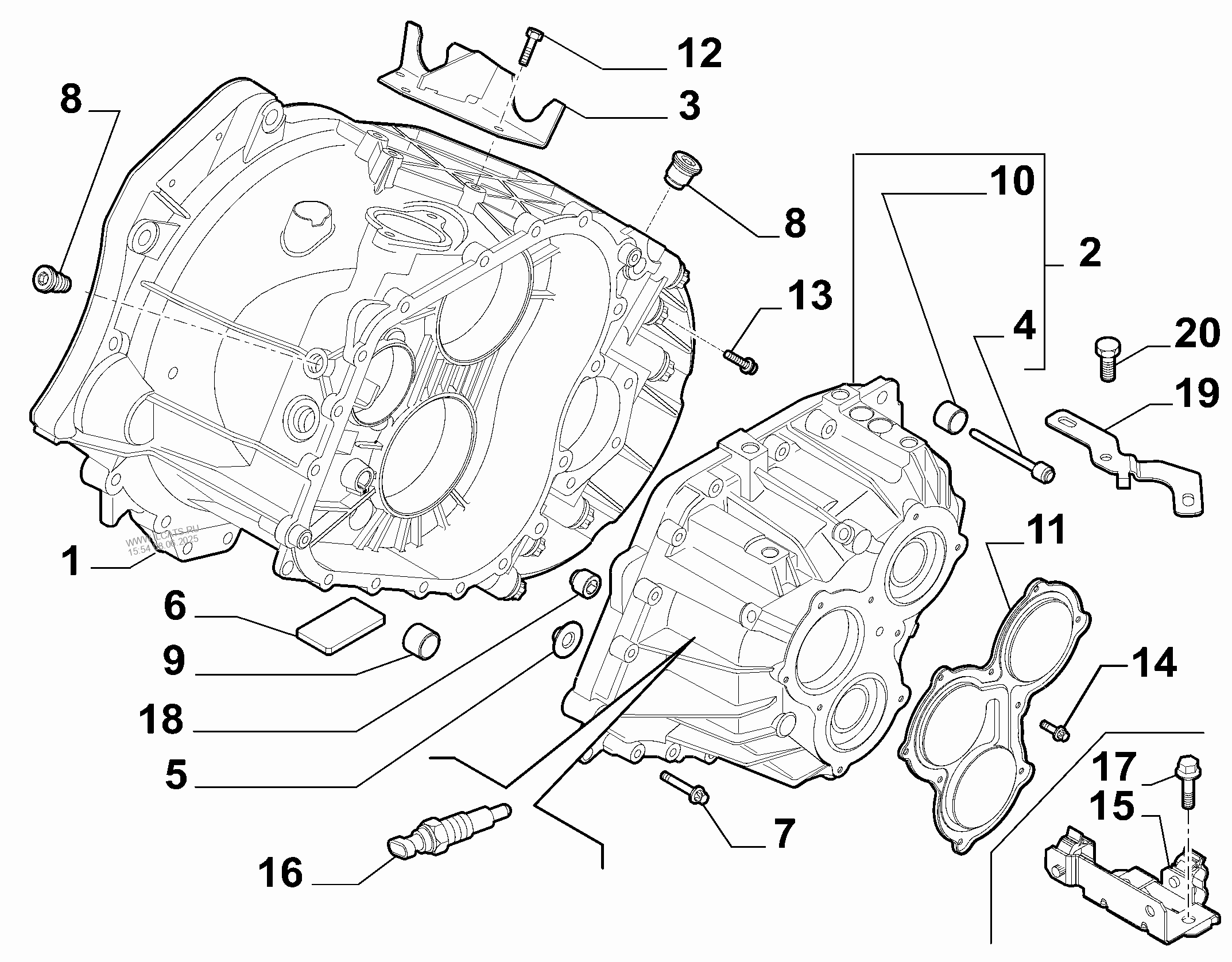 Фиат дукато схема коробки - 94 фото