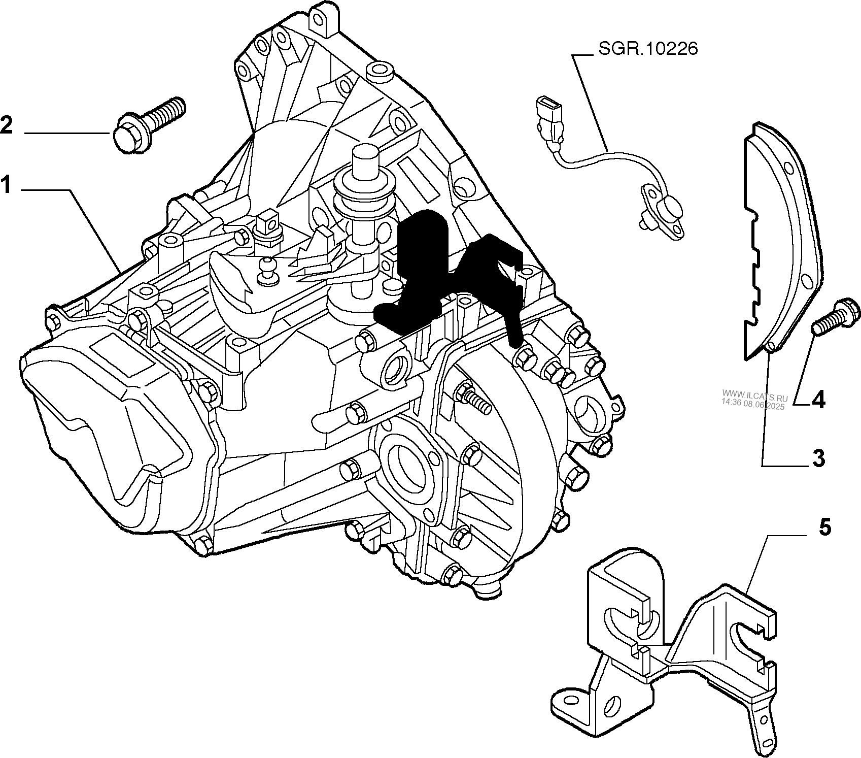 Фиат дукато схема коробки - 94 фото