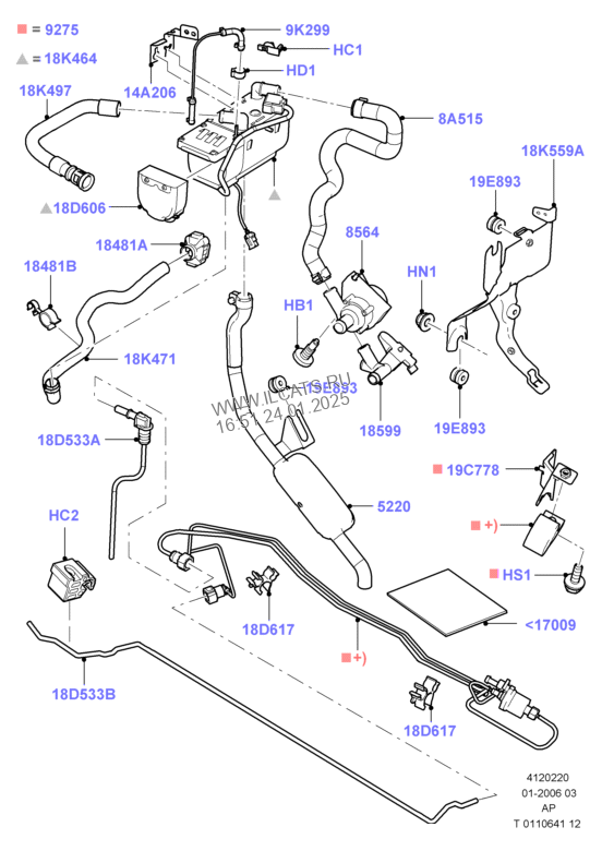 Электронный каталог ford