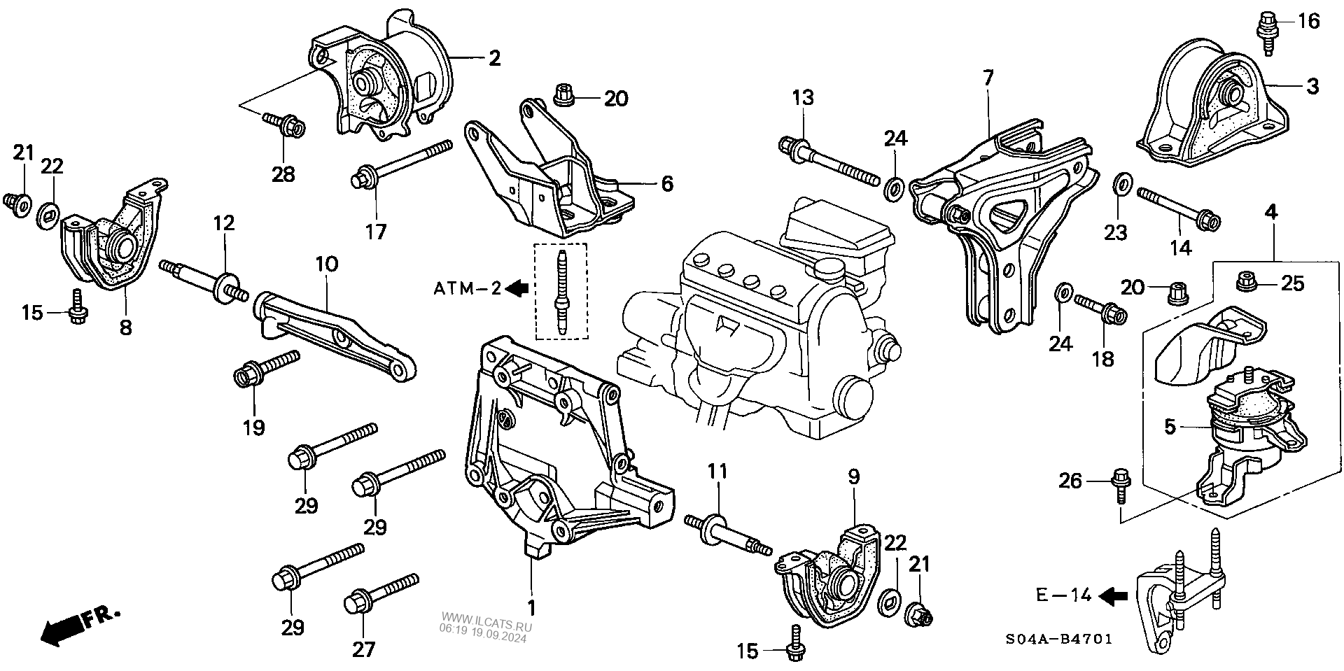 Схема крепления подушек. Подушка двигателя Honda HRV. Подушка двигателя Хонда HR V. Honda CR-V rd1 подушки двигателя. Крепление ДВС Хонда пилот 2.