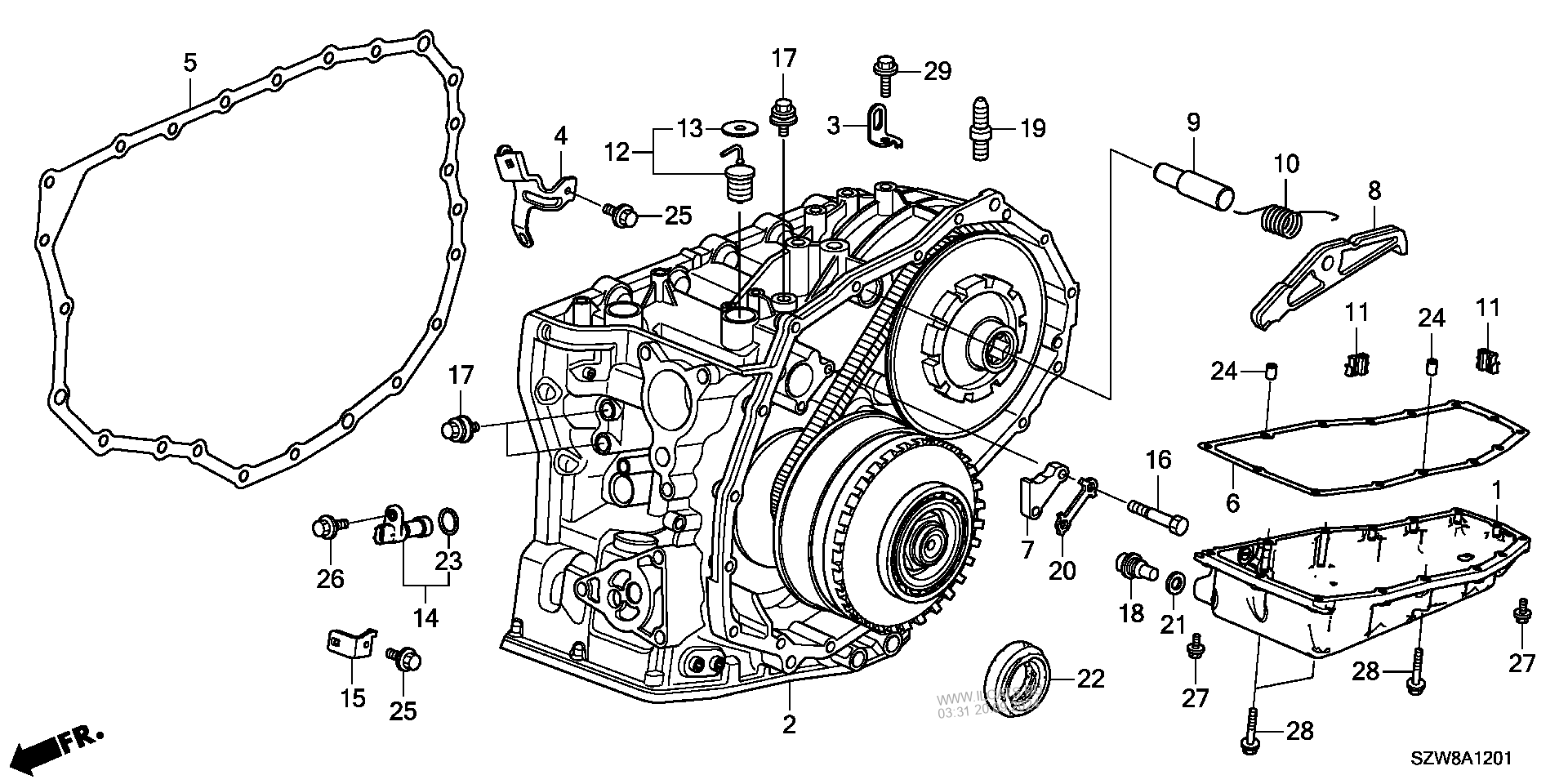 Honda cr вариаторы. 21814-Rj2-003. Вариатор Хонда Фрид схема. Схема вариатора Хонда HR V. 21814rj2003 прокладка поддона.