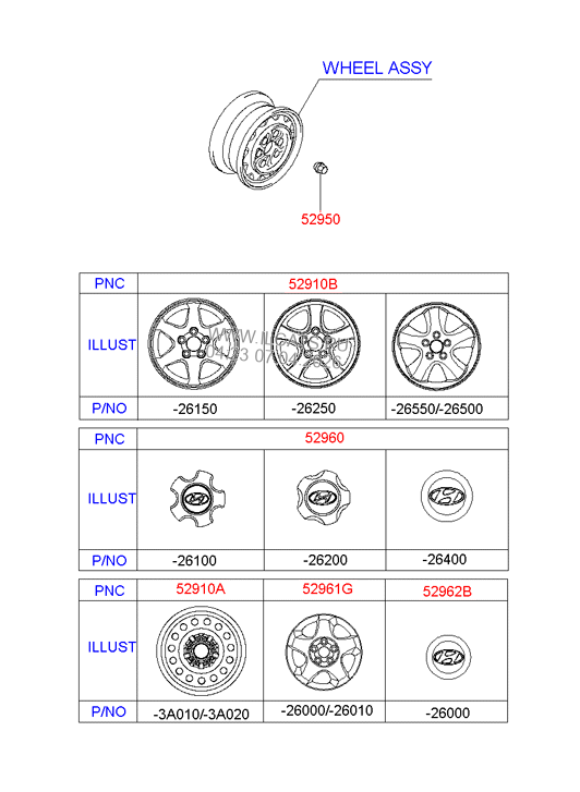 Рычаг задней подвески HYUNDAI SANTA FE 00 (2000-) 5 DR WAGON