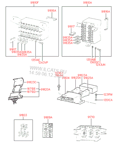 Hyundai Excel Fuse Box - Wiring Diagram