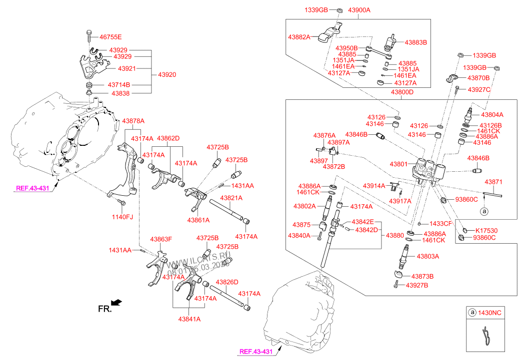 задняя фара HYUNDAI I30 N 18 (CZECH PLANT-EUR) (2017-) 2000 CC - THETA ...