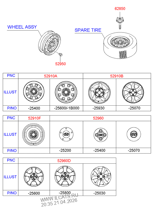 Рулевая колонка и вал HYUNDAI ACCENT 00 (TURKEY) (1999-) 4 DR SEDAN