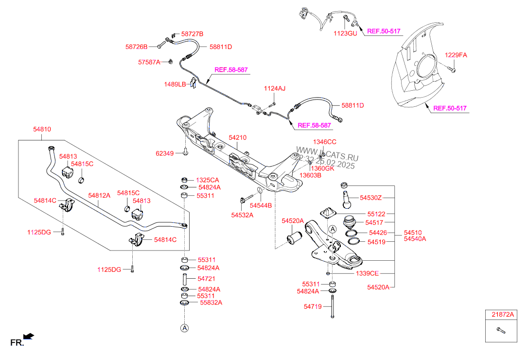 Front Suspension Crossmember Hyundai H100 17 2017 1 Ton Long Std 2500 Cc A2 Sohc Tci Diesel Diesel Manual T M 6 Speed 2wd