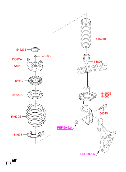 FRONT SPRING & STRUT HYUNDAI TUCSON 18 (2018) WAGON 5DR 5P