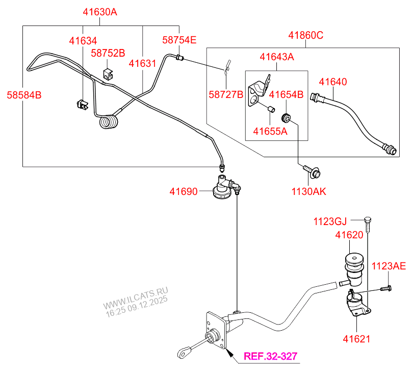 Clutch engaging too low.