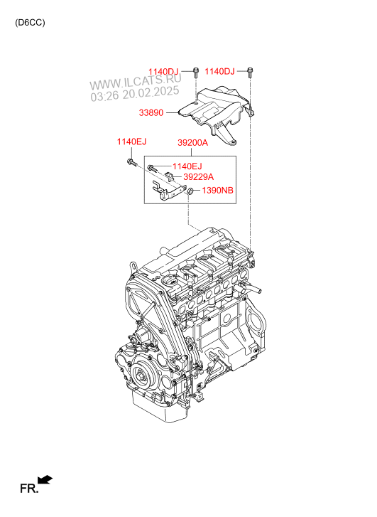 Engine Control Unit Sensor Hyundai Hd35 2014 Cargo High General Cab Vehicle Type Chassis Cab