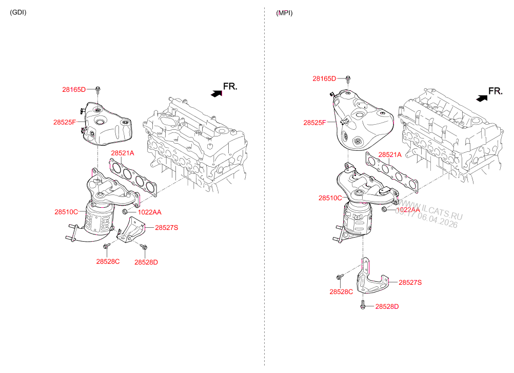 задняя фара HYUNDAI SONATA 17 (2017-) SEDAN - 4DR 5P, GASOLINE - UNLEADED