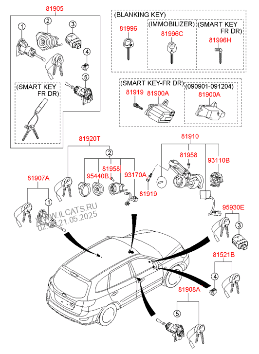 Hyundai parts catalog